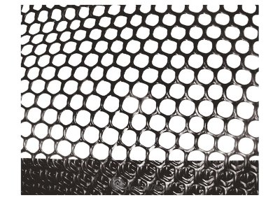 Сетка газонная в рулоне, 2х30 м, ячейка 9х9 мм, черная Россия
